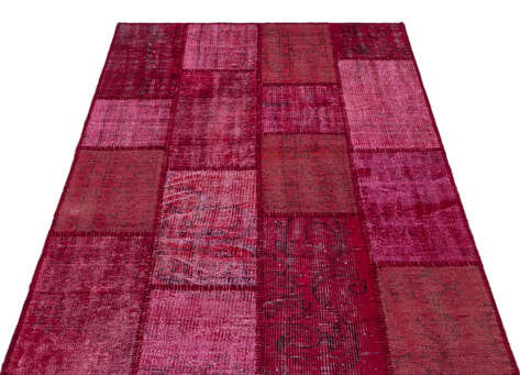 Apex Patchwork Unique Kırmızı 26633 120 cm X 180 cm - 3