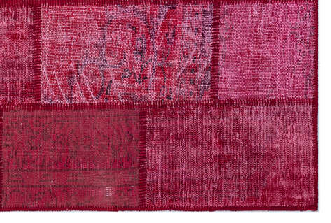 Apex Patchwork Unique Kırmızı 26633 120 cm X 180 cm - 4