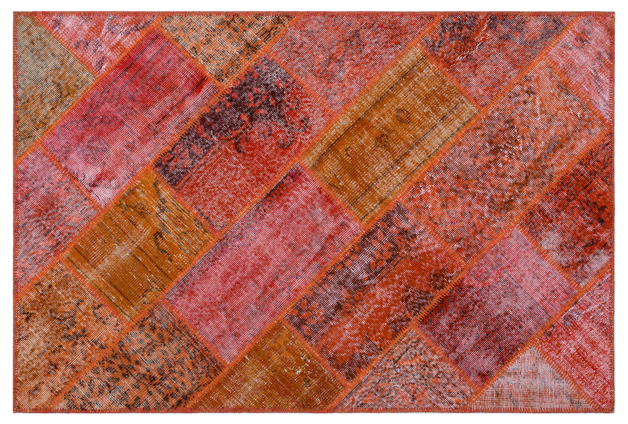 Apex Patchwork Unique Kırmızı 26666 120 cm X 180 cm