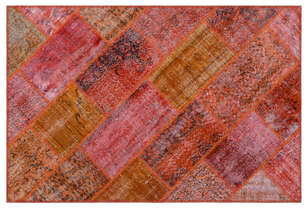 Apex Patchwork Unique Kırmızı 26666 120 cm X 180 cm (1)