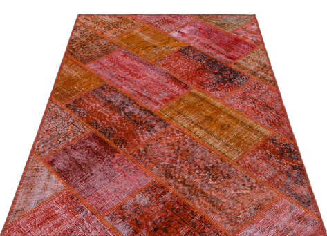 Apex Patchwork Unique Kırmızı 26666 120 cm X 180 cm - 3