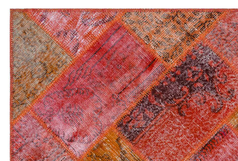 Apex Patchwork Unique Kırmızı 26666 120 cm X 180 cm - 5