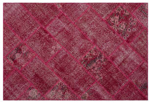 Apex Patchwork Unique Kırmızı 26684 120 cm X 180 cm (1)