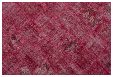 Apex Patchwork Unique Kırmızı 26684 120 cm X 180 cm - 1