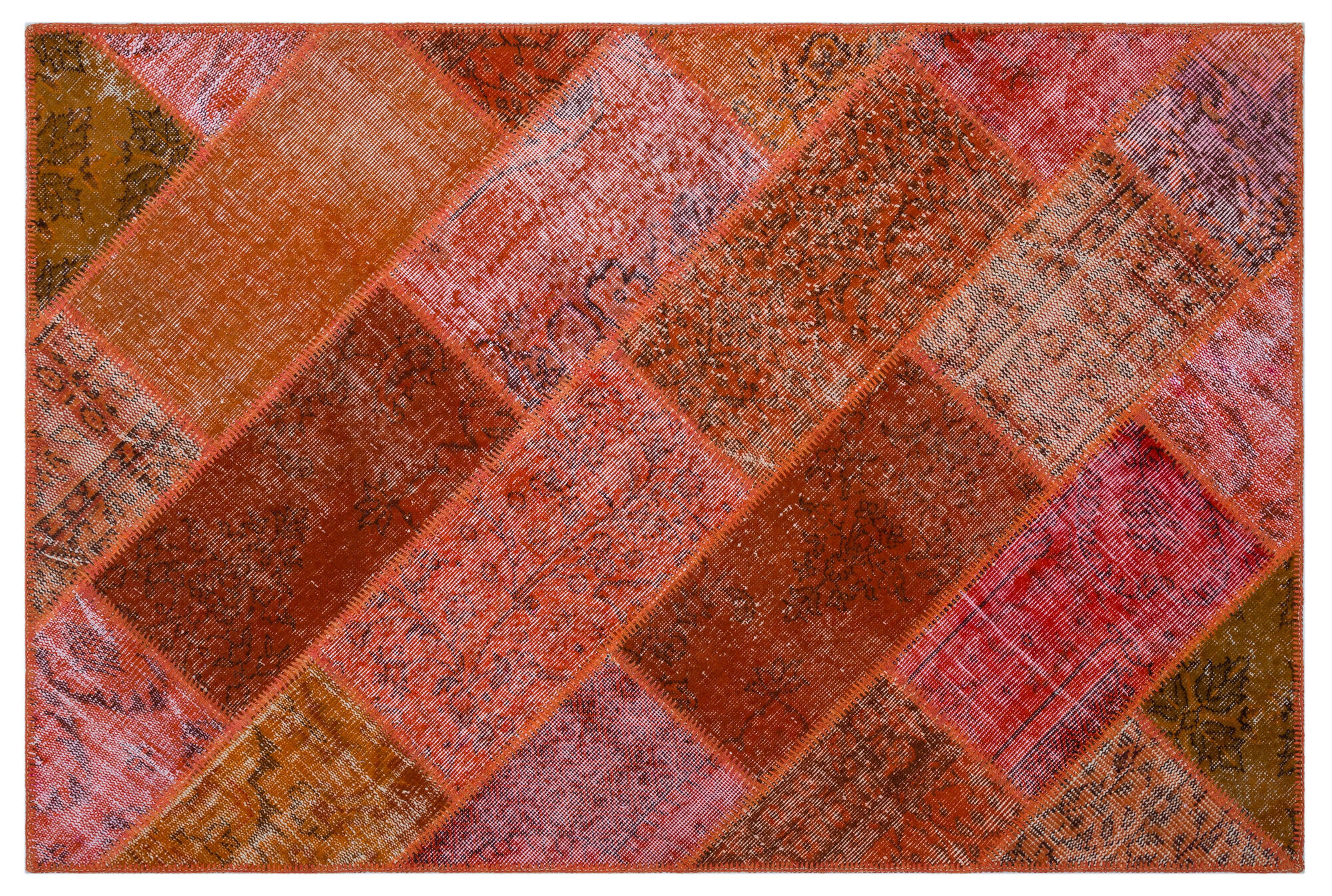Apex Patchwork Unique Kırmızı 26707 120 cm X 180 cm