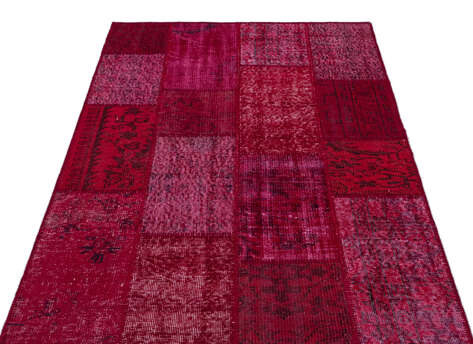 Apex Patchwork Unique Kırmızı 26728 120 cm X 180 cm - 3
