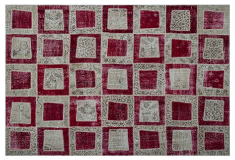 Apex Patchwork Unique Kırmızı 26800 191 cm X 281 cm - 1