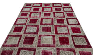 Apex Patchwork Unique Kırmızı 26800 191 cm X 281 cm (3)