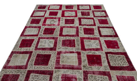 Apex Patchwork Unique Kırmızı 26800 191 cm X 281 cm - 3