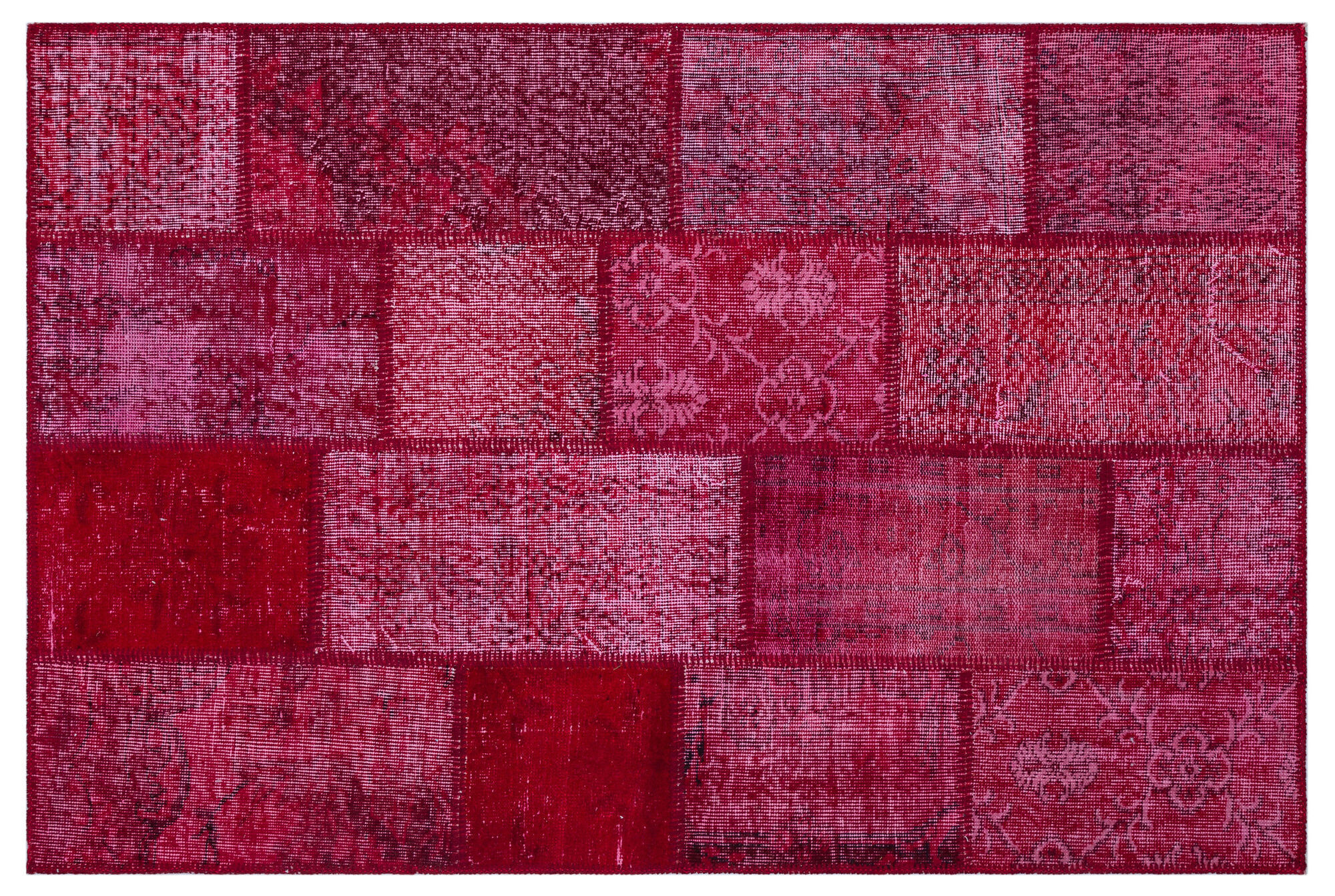 Apex Patchwork Unique Kırmızı 26830 120 cm X 180 cm