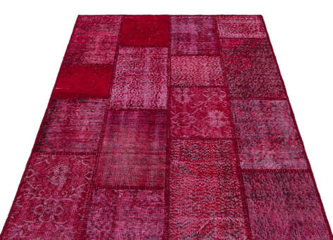 Apex Patchwork Unique Kırmızı 26830 120 cm X 180 cm - 3