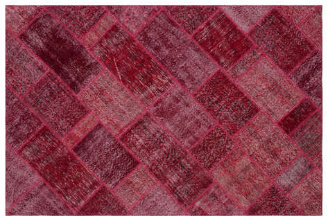 Apex Patchwork Unique Kırmızı 31266 160 cm X 230 cm - 1