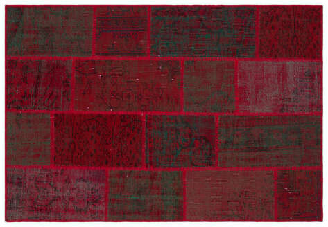 Apex Patchwork Unique Kırmızı 33150 120 cm X 180 cm - 1