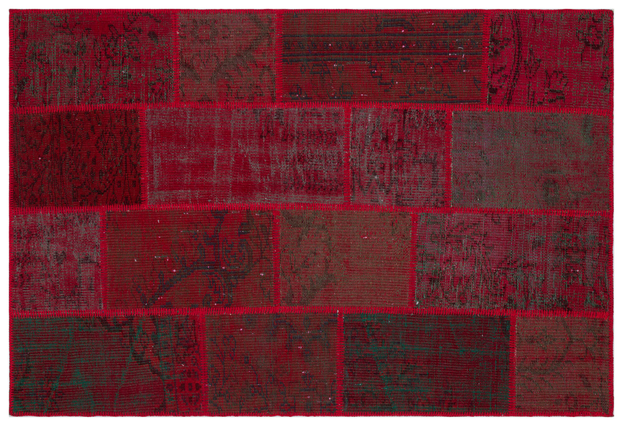 Apex Patchwork Unique Kırmızı 33151 120 cm X 180 cm