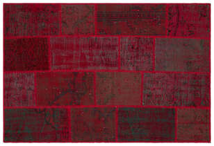 Apex Patchwork Unique Kırmızı 33151 120 cm X 180 cm (1)