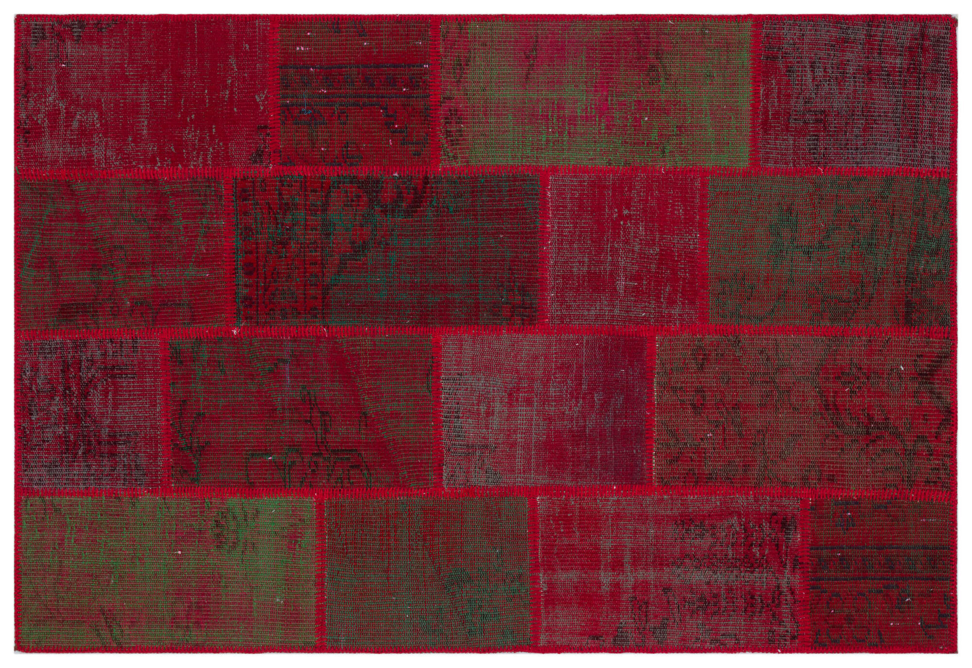 Apex Patchwork Unique Kırmızı 33156 120 cm X 180 cm