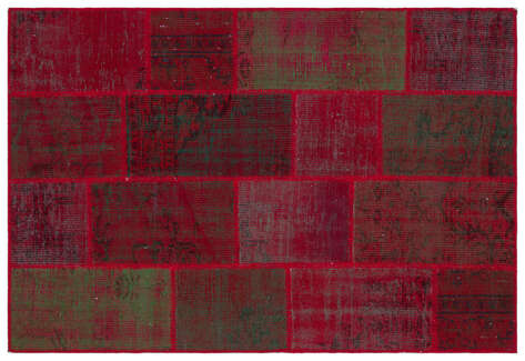 Apex Patchwork Unique Kırmızı 33156 120 cm X 180 cm - 1