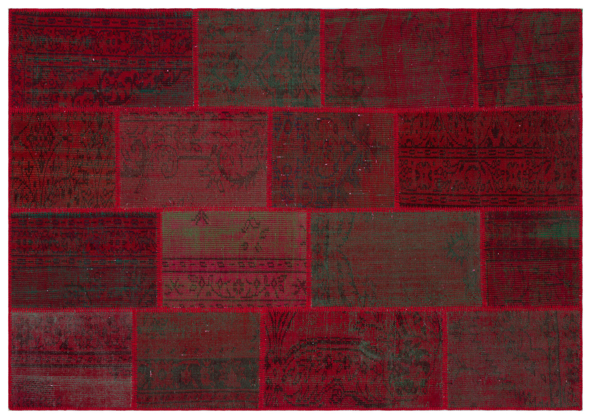Apex Patchwork Unique Kırmızı 33276 160 cm X 230 cm
