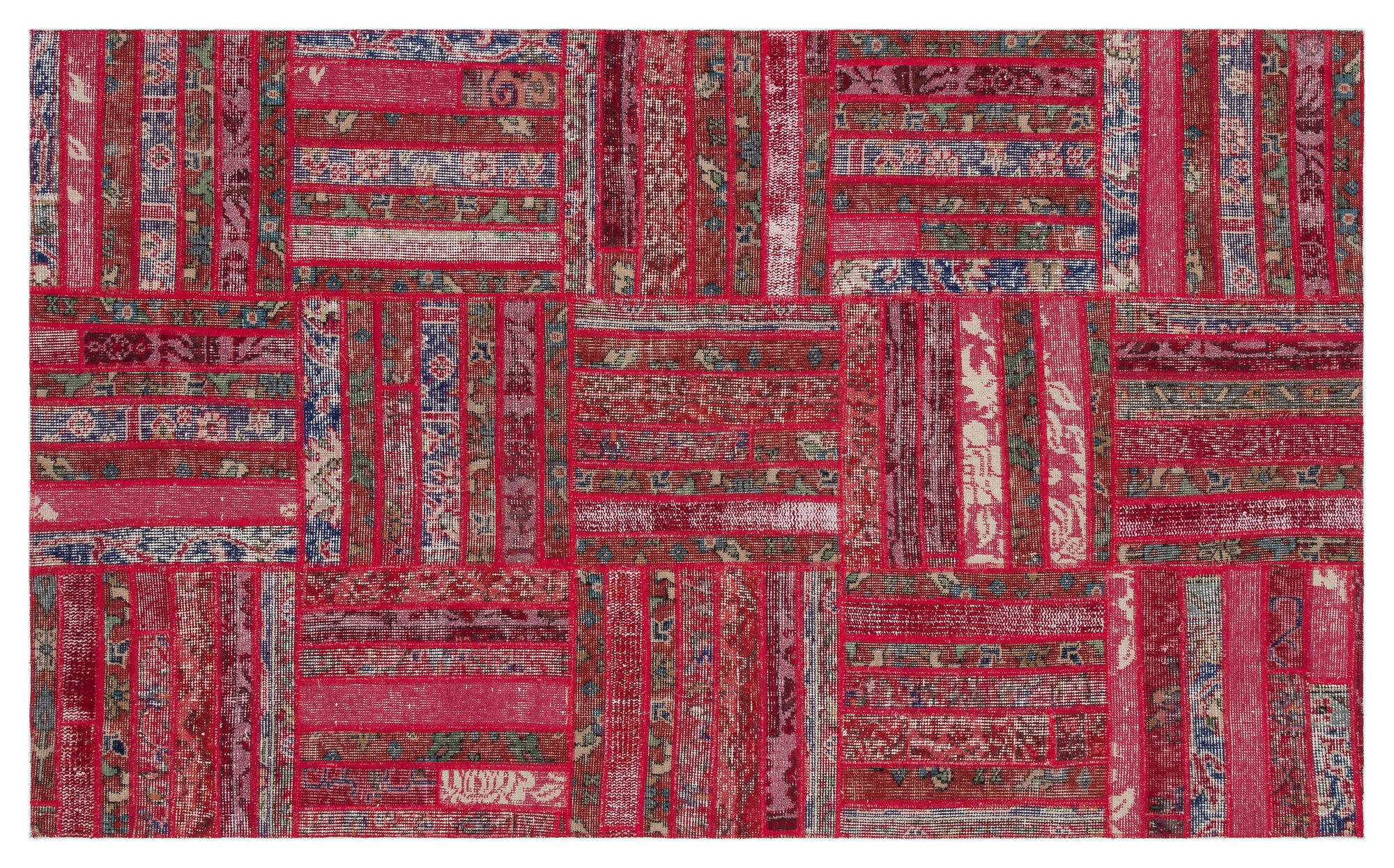 Apex Patchwork Unique Kırmızı 33854 122 cm X 200 cm