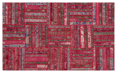Apex Patchwork Unique Kırmızı 33854 122 cm X 200 cm - 1
