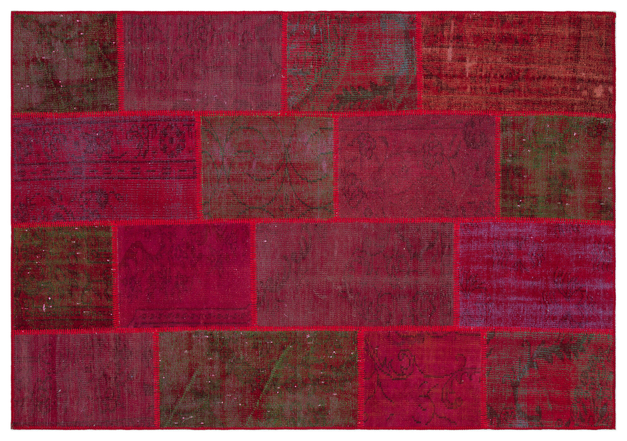 Apex Patchwork Unique Kırmızı 33912 160 cm X 230 cm