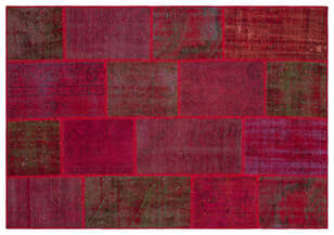 Apex Patchwork Unique Kırmızı 33912 160 cm X 230 cm (1)