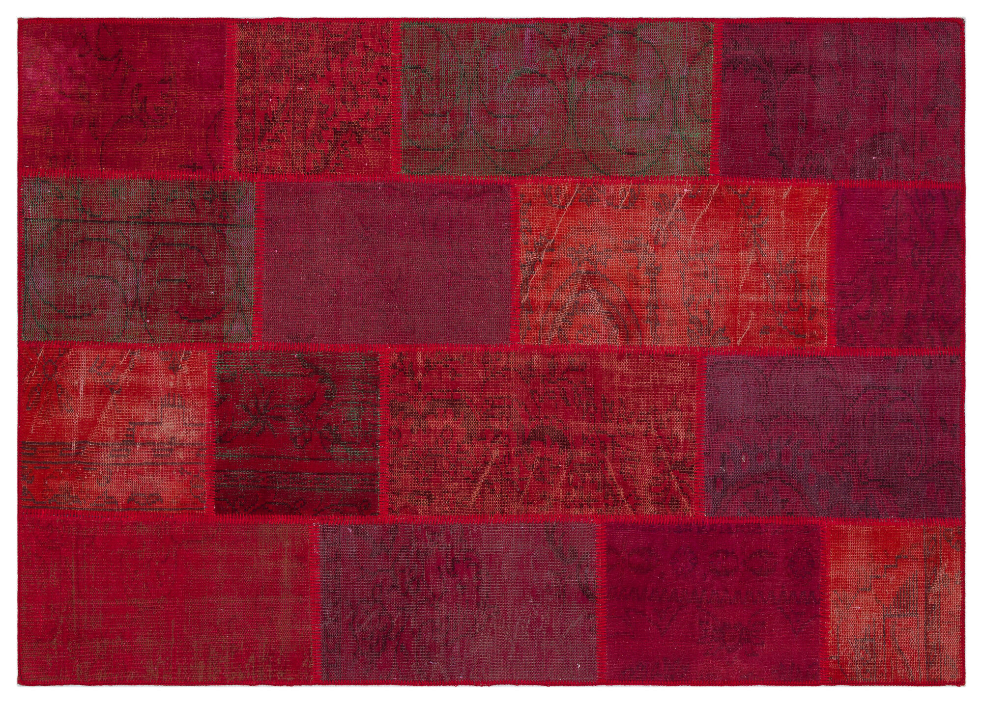 Apex Patchwork Unique Kırmızı 33925 160 cm X 230 cm