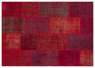 Apex Patchwork Unique Kırmızı 33925 160 cm X 230 cm (1)
