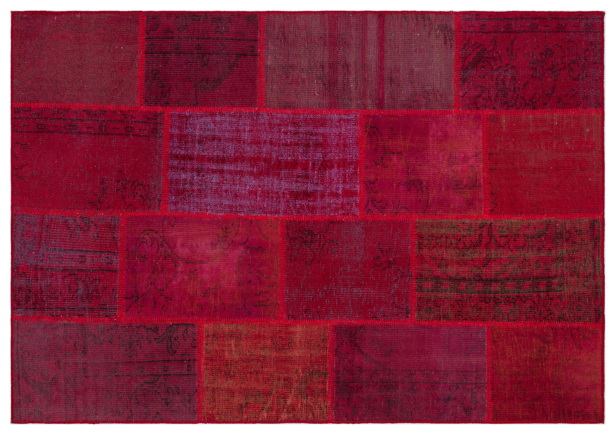 Apex Patchwork Unique Kırmızı 33926 160 cm X 230 cm