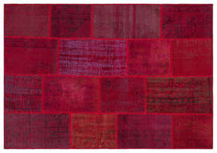 Apex Patchwork Unique Kırmızı 33926 160 cm X 230 cm (1)