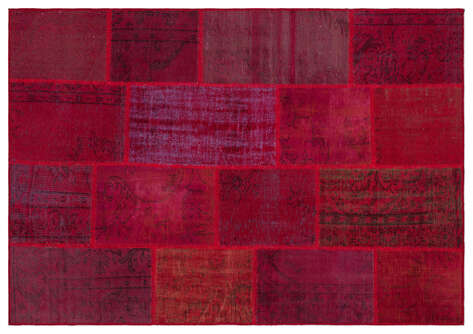 Apex Patchwork Unique Kırmızı 33926 160 cm X 230 cm - 1