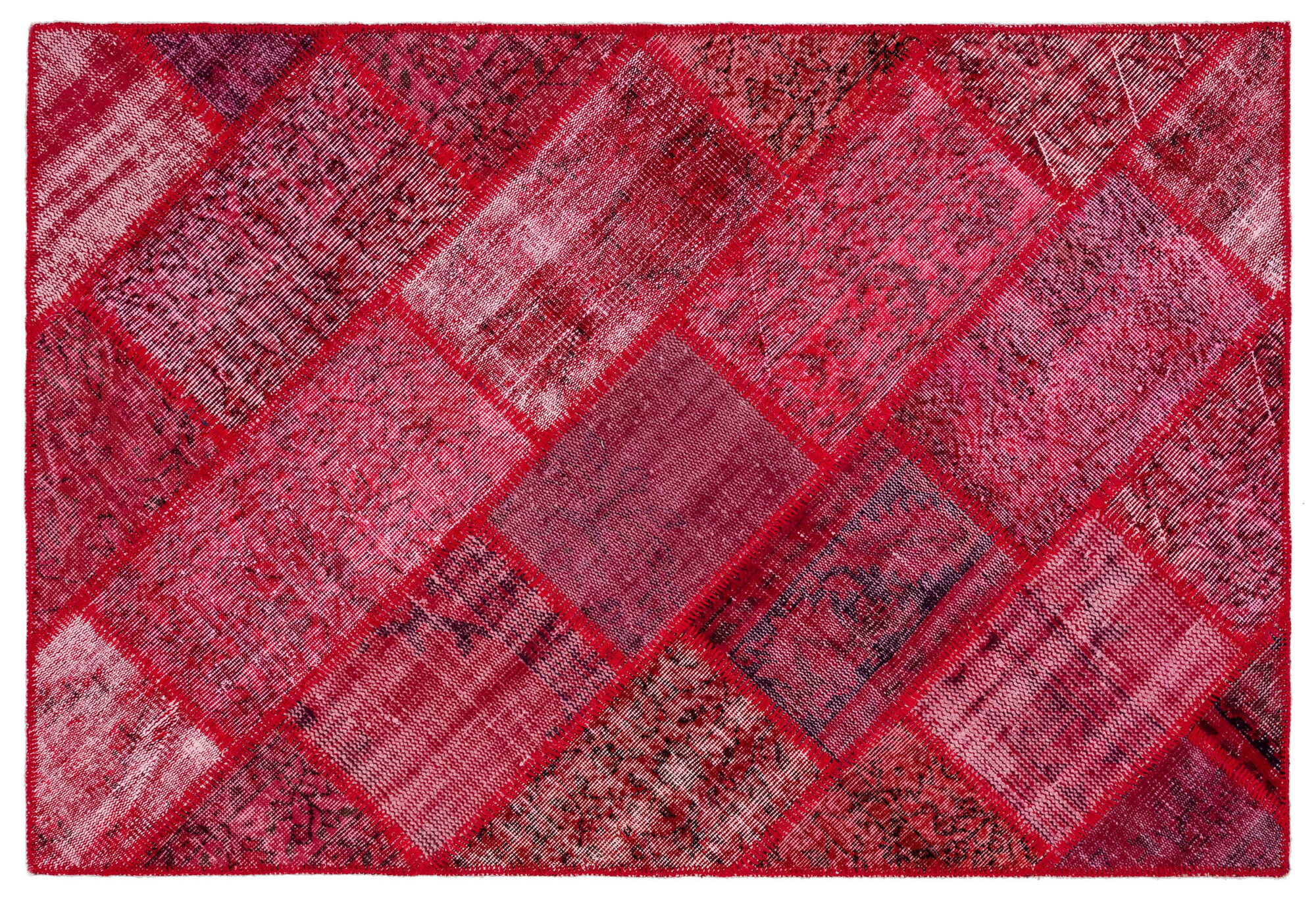 Apex Patchwork Unique Kırmızı 34124 123 cm X 181 cm