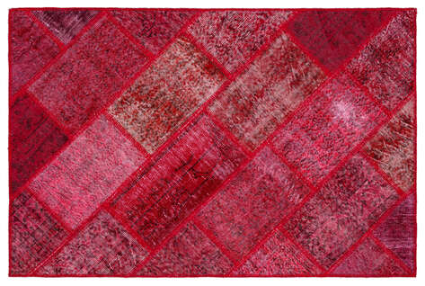 Apex Patchwork Unique Kırmızı 34128 122 cm X 184 cm - 1