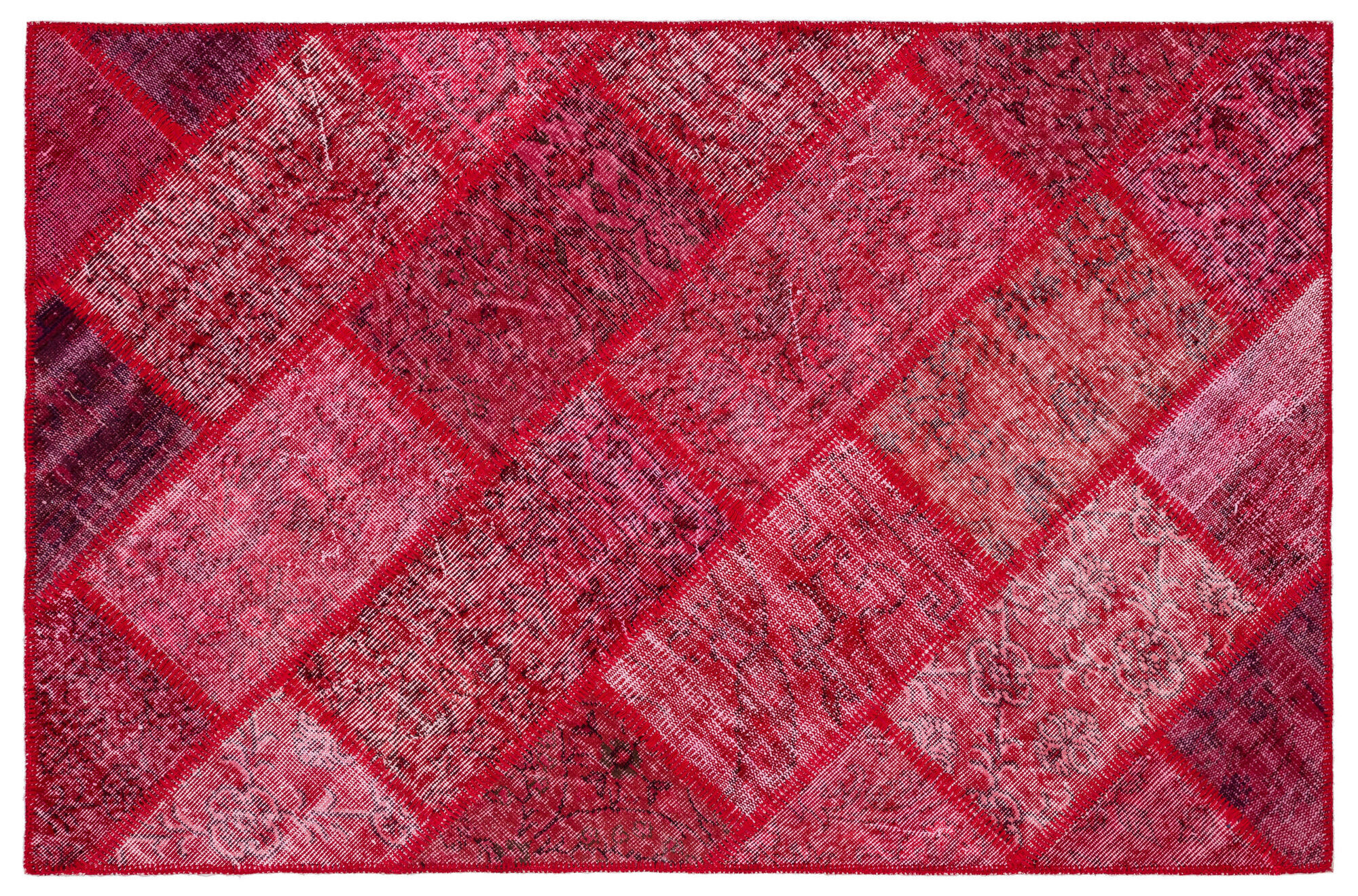 Apex Patchwork Unique Kırmızı 34147 122 cm X 187 cm