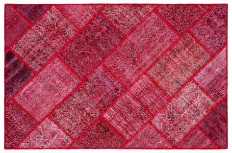 Apex Patchwork Unique Kırmızı 34147 122 cm X 187 cm - 1