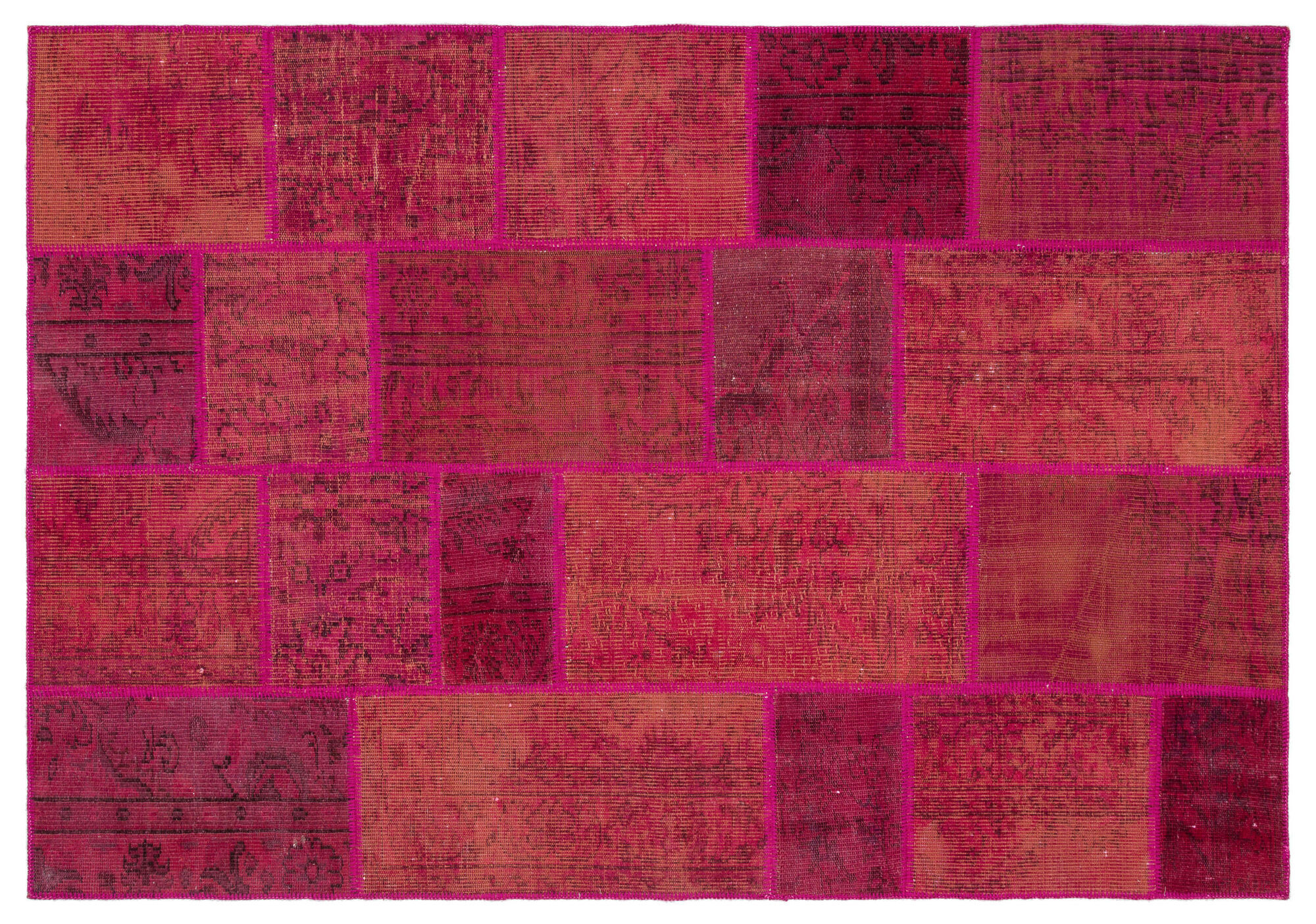 Apex Patchwork Unique Kırmızı 34184 162 cm X 234 cm