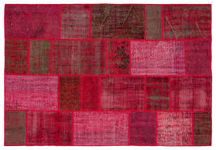 Apex Patchwork Unique Kırmızı 34205 158 cm X 231 cm (1)
