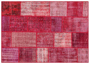Apex Patchwork Unique Kırmızı 35836 159 cm X 227 cm (1)