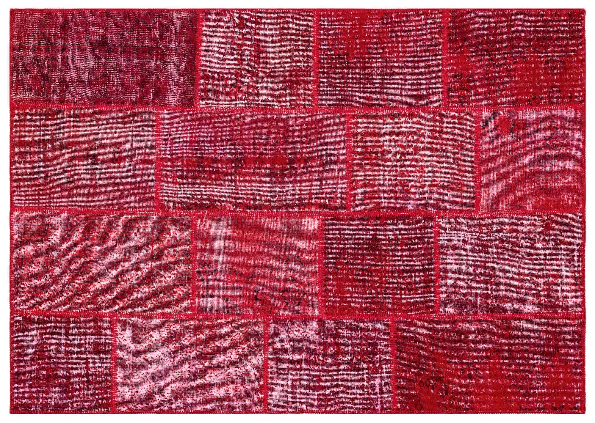 Apex Patchwork Unique Kırmızı 35840 161 cm X 230 cm