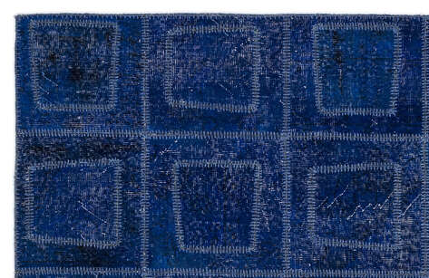 Apex Patchwork Unique Mavi 2086 160 cm X 230 cm - 2