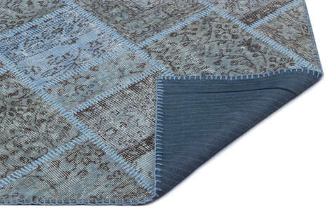 Apex Patchwork Unique Mavi 21326 082 cm X 150 cm - 2