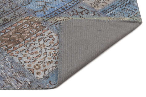 Apex Patchwork Unique Mavi 21581 160 cm X 233 cm - 2