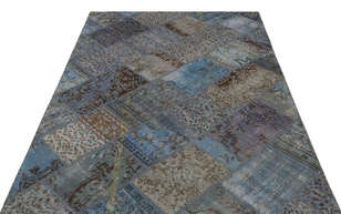 Apex Patchwork Unique Mavi 21581 160 cm X 233 cm (3)