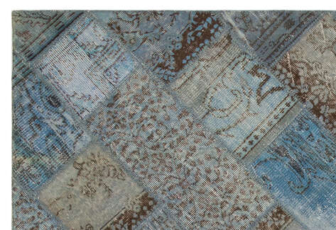 Apex Patchwork Unique Mavi 21581 160 cm X 233 cm - 4