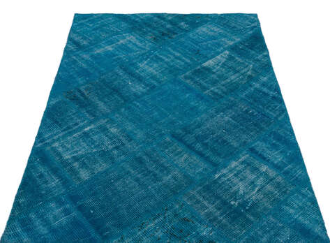 Apex Patchwork Unique Mavi 22154 120 cm X 180 cm - 3