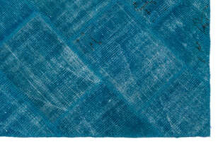 Apex Patchwork Unique Mavi 22154 120 cm X 180 cm - 4