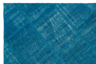 Apex Patchwork Unique Mavi 22154 120 cm X 180 cm - 5