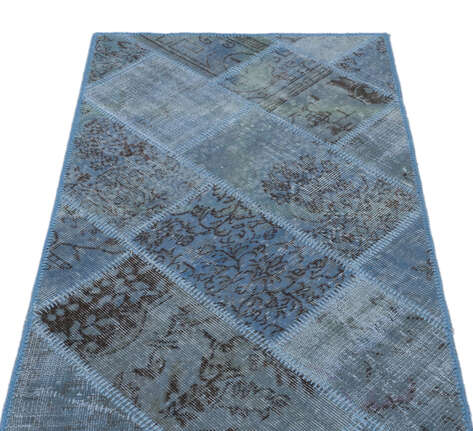 Apex Patchwork Unique Mavi 24707 080 cm X 150 cm - 3