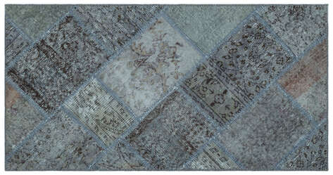 Apex Patchwork Unique Mavi 24737 080 cm X 150 cm - 1