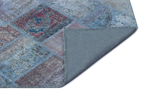 Apex Patchwork Unique Mavi 24752 080 cm X 150 cm - 2